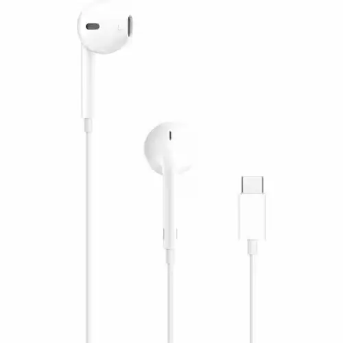 Auricular Apple EarPods Auricular Estéreo - Blanco - Binaural - Intrauditivo - USB Tipo C 